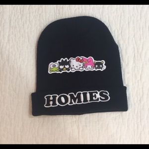“Homie’s” beanie from Claire’s NWOT
